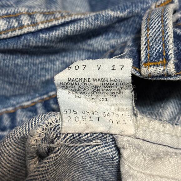 Vintage Levi's 517 Orange Tab Bootcut Jeans Size 34x34 90s Western - Picture 7 of 7